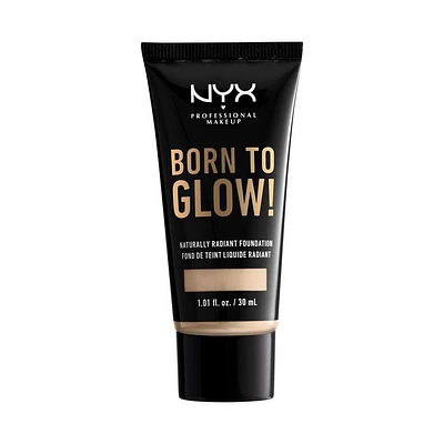 NYX Professional Makeup Born to Glow! Naturally Radiant Foundation, 30 mL