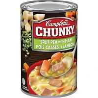 Campbell's® Chunky® Split Pea with Ham Ready to Serve Soup, Shelf Stable, Ready to serve soup 515 mL