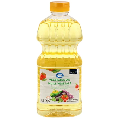 Huile végétale Great Value 1 L