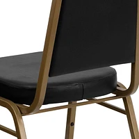 4 Pk. HERCULES Series Trapezoidal Back Stacking Banquet Chair in Vinyl