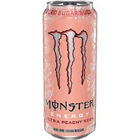 Monster Energy Ultra Peachy Keen Zero Sugar Can, 473 mL, 473ML