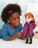 Poupée d'aventure Anna de la reine des neiges 2