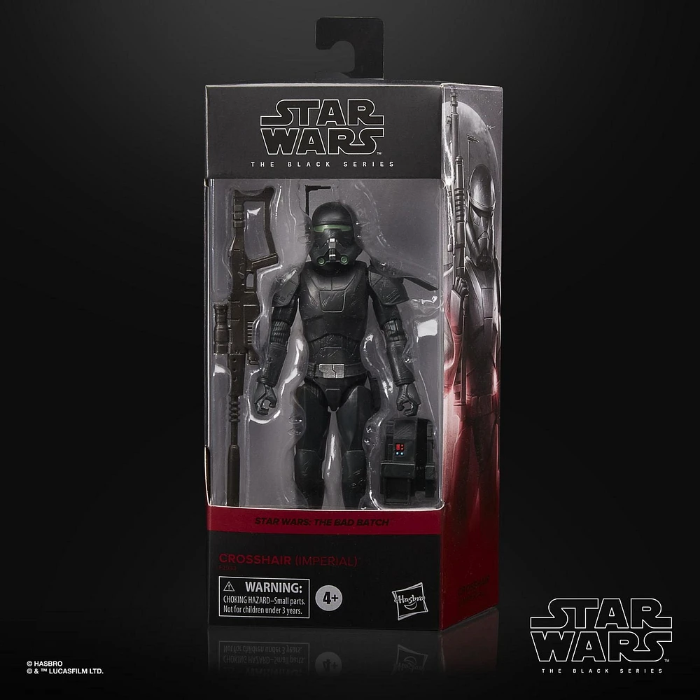 Star Wars The Black Series, Crosshair (Impérial), figurine articulée de collection de 15 cm, Star Wars : The Bad Batch, pour enfants, dès 4 ans