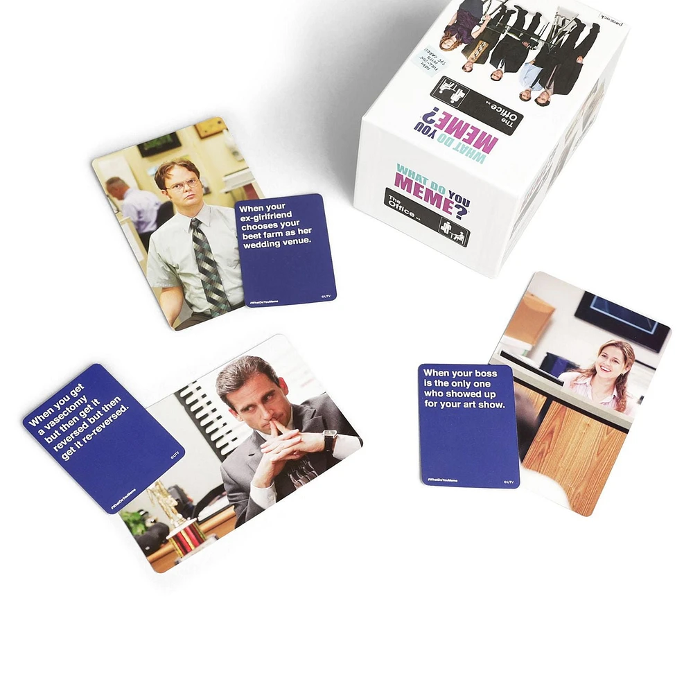 What Do You Meme?® The Office Edition Adult Party Game For Meme Lovers