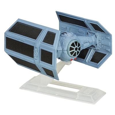 Star Wars Véhicule « Épisode IV Un nouvel espoir Série noire Titanium - TIE avancé de Darth Vader »
