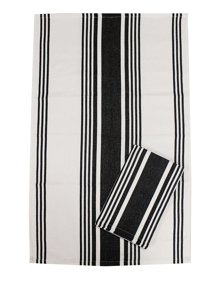 Hometrends Serviette de cuisine 2 paquet de 2/18x28" Serviette de cuisine