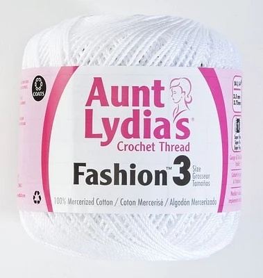 Aunt Lydia Fashion Crochet 182 Grosseur # 3 Fashion Crochet 182 Fil à Crocheter