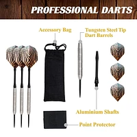 Cible de fléchettes Blade Premium sans agrafes avec fléchettes en tungstène par Barrington Billiards
