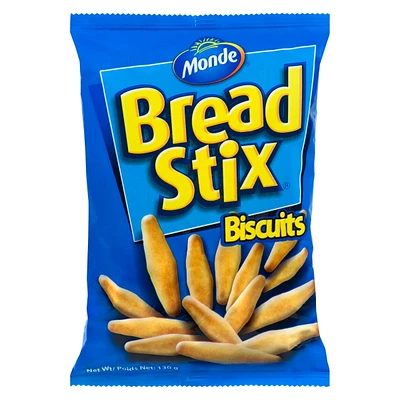 Monde Bread Stix Bâtons de Pain 130 g