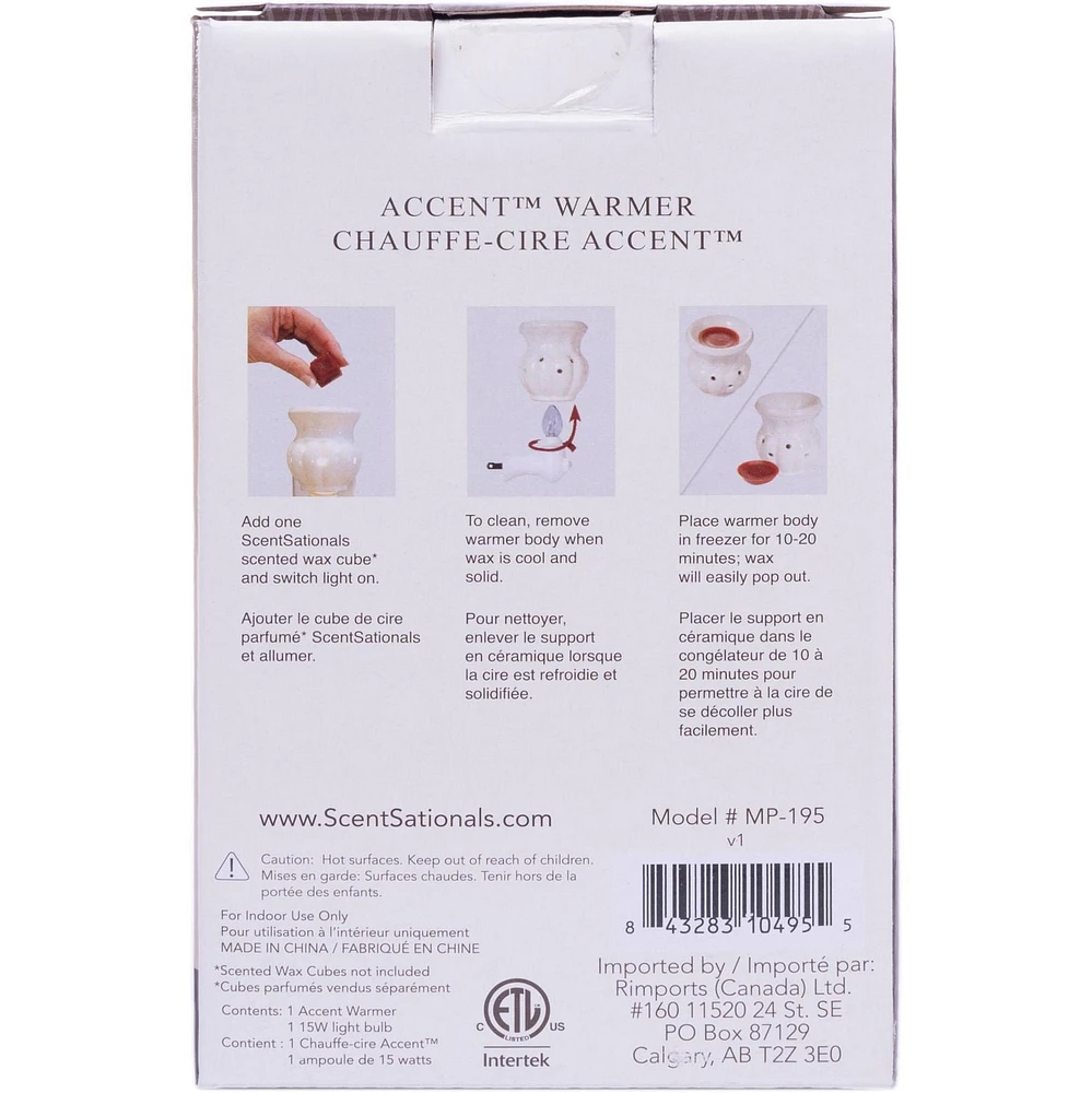 ScentSationals Accent Warmer - Knox, 15 Watt Bulb Warmer