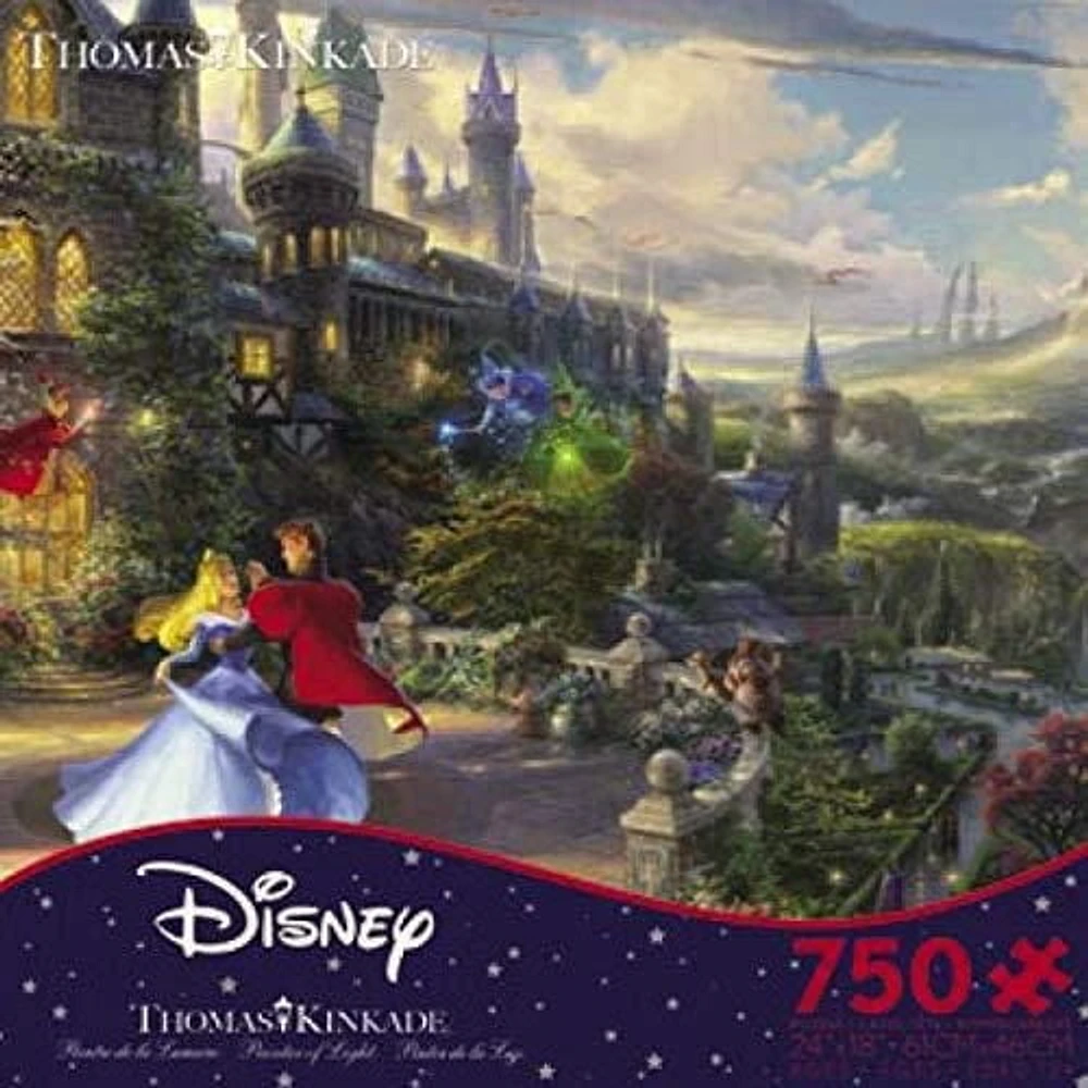 Ceaco: Thomas Kinkade - Disney  Sleeping Beauty Enchanting casse tête (750 pc)
