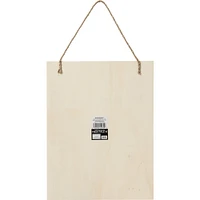 Surfaces en bois Plaid, forme non peinte, enseigne en bois pour palette, 34 x 26 cm