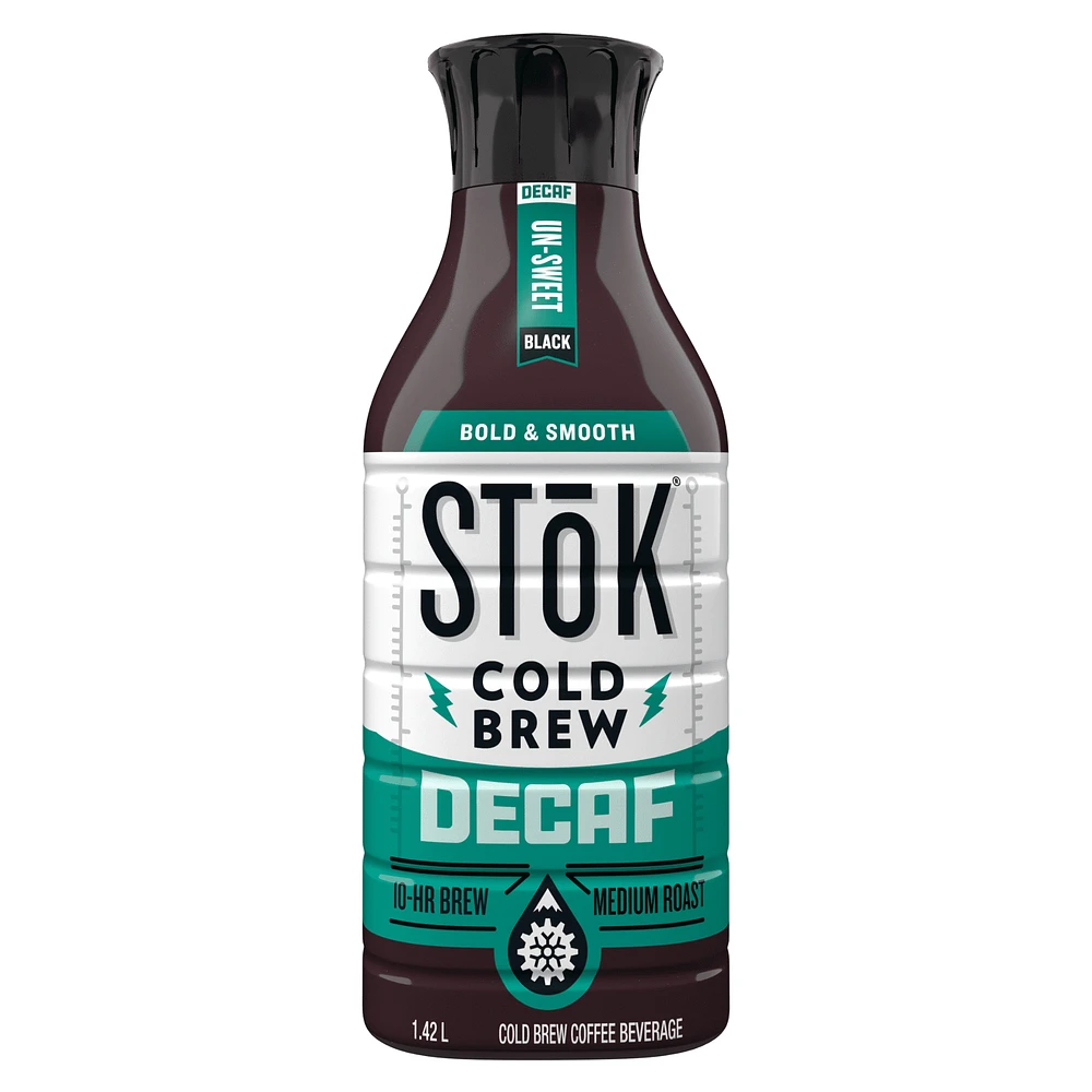 STOK DÉCAFÉINÉ NOIR NON SUCRÉ 1.42L STOK DÉCAFÉINÉ NOIR NON SUCRÉ 1.42L