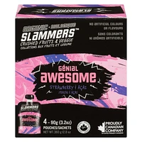 Organic Slammers Awesome Fruit and Veggie Crushed Superfood Snack