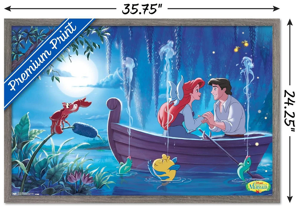 Disney The Little Mermaid - Ariel - Kiss The Girl Wall Poster, 22.375" x 34"