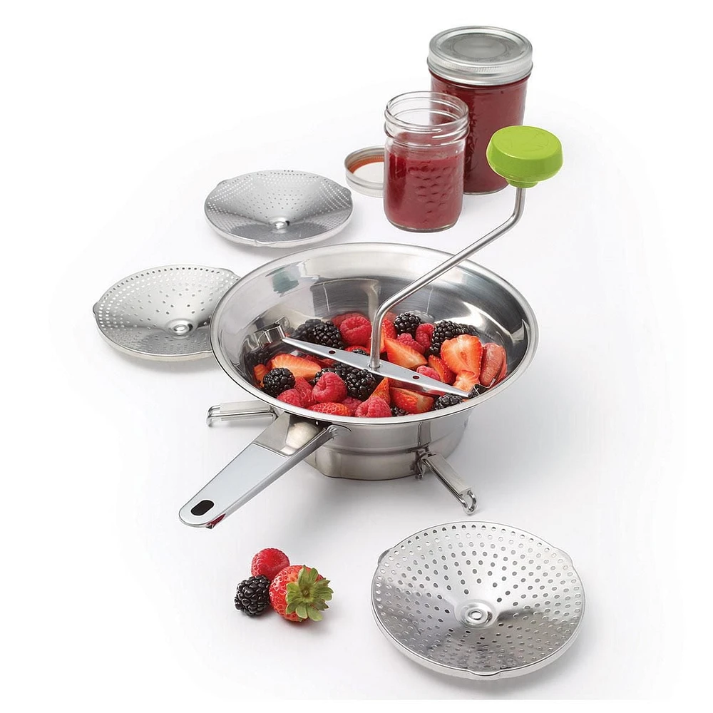 Starfrit Moulin à fruits et à légumes Acier inoxydable