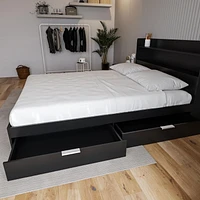 Nexera Hunter 2-Drawer Storage Bed