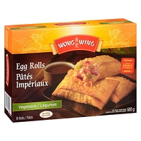 Pâtés Impériaux aux légumes Wong Wing 10 pâtés aux légumes avec sauce