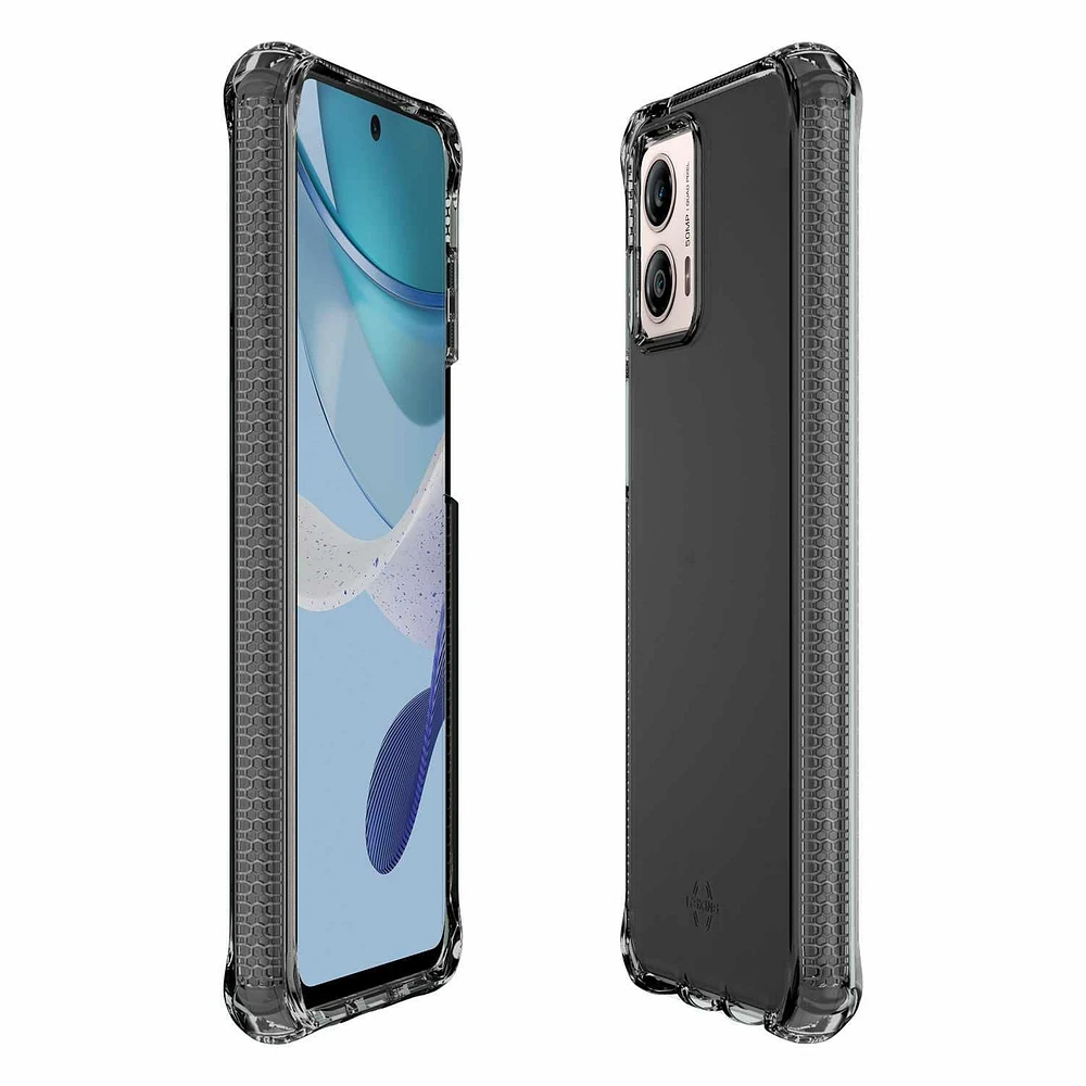 ITSKINS Spectrum_R Clear Case Moto G 2023 Smoke