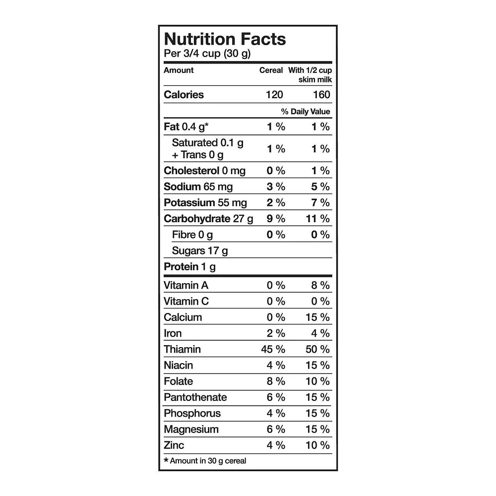 Post Sugar Crisp Cereal, 365 g