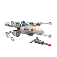 Star Wars Mission Fleet, Luke Skywalker et chasseur X-wing, classe stellaire, figurine de 6 cm avec véhicule, jouet pour enfants, dès 4 ans