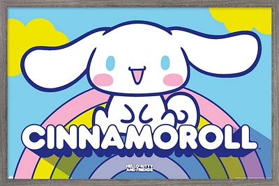 Hello Kitty and Friends: 22 Over The Rainbow - Cinnamoroll Wall Poster