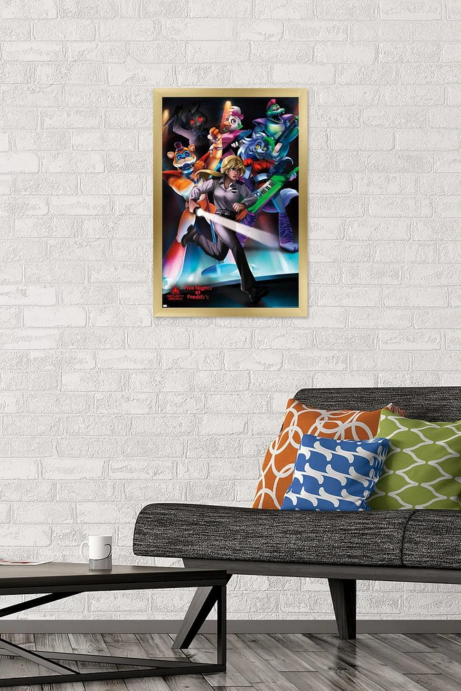 Five Nights at Freddy's: Security Breach - Group Wall Poster
