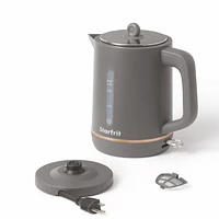 Bouilloire en plastique Starfrit Caledonia de 1,7 L.