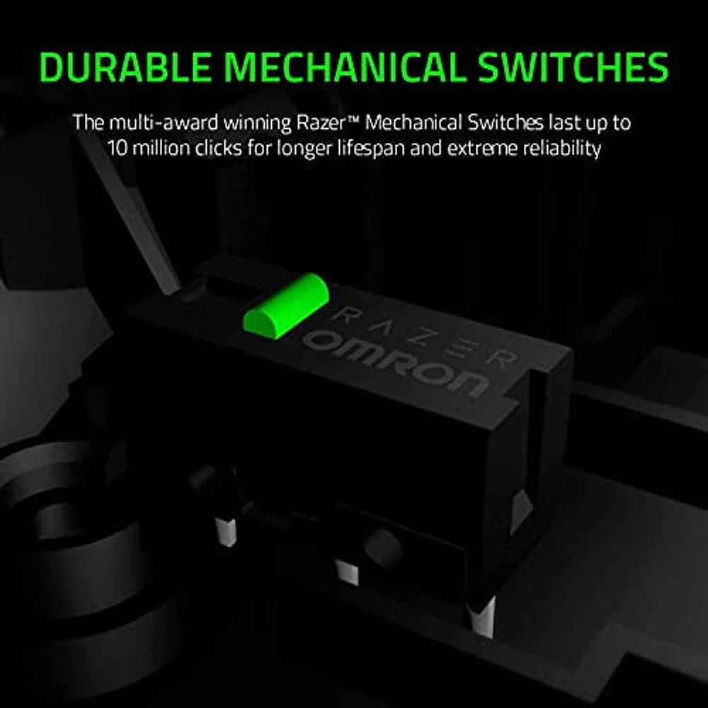 Razer DeathAdder Essential - Mouse - ergonomic - right-handed - optical - 5 buttons - wired - USB - black