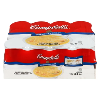 Campbell's Condensed Chicken Noodle - 284 mL (12 pack), 12 pack