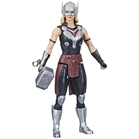 Marvel Avengers Titan Hero Series Thor: Love and Thunder, figurine Mighty Thor de 30 cm avec accessoire, jouet pour enfants à partir de 4 ans