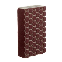 3M™ SandBlaster™ Ultra Flexible Sanding Sponge 20908-120-UFS, Dust Channelling, 120 Grit, 4 1/2 x 2 1/2 x 1 in, 1/Pk