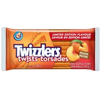 TWIZZLERS Peach  Twists, Candy, 453g