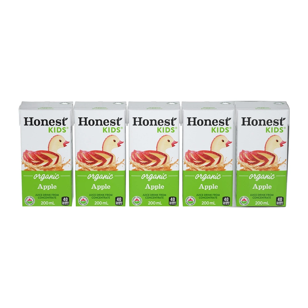 Honest Kids Apple 200 mL carton, 5 Pack, 200 x mL