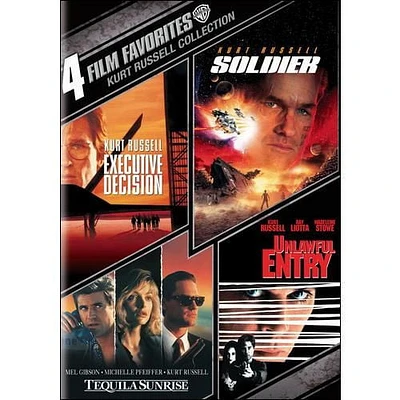 4 Film Favorites: Kurt Russell Collection - Soldier / Tequila Sunrise / Executive Decision / Unlawful Entry