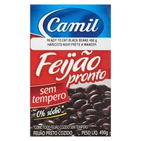 Camil Ready to Eat Black Beans, 490g