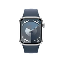 Apple Watch Série 9 GPS Clairement brillante.