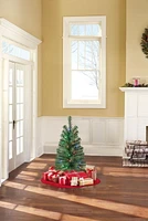 Holiday Time Arbre de Noël artificiel Épinette Complet Régulier Noble Pré-Éclairé de 24 po (60,96 cm) - Vert