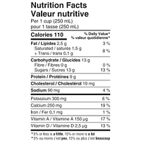 Lait biologique filtré 1 % Natrel 2L