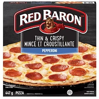 Pizza multiservices au pepperoni à croûte mince Red Baron RED BARON Pizza multiservices au pepperoni à croûte mince surgelée