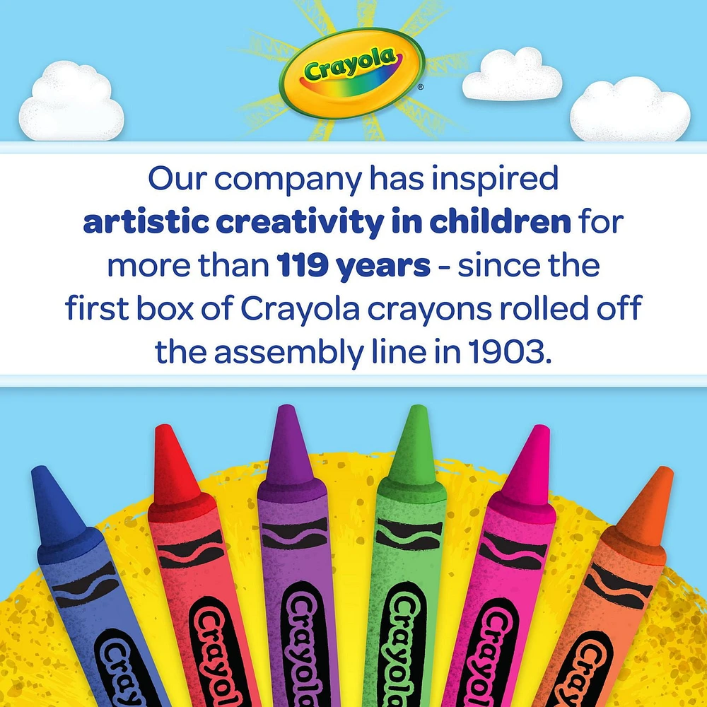 Crayola Colouring Activity & Storage Set, Creative tools