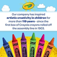 Crayola Colouring Activity & Storage Set, Creative tools