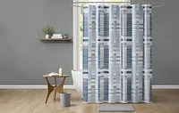 Mainstays 15 piece Shower Curtain and Bathroom Accessories Set