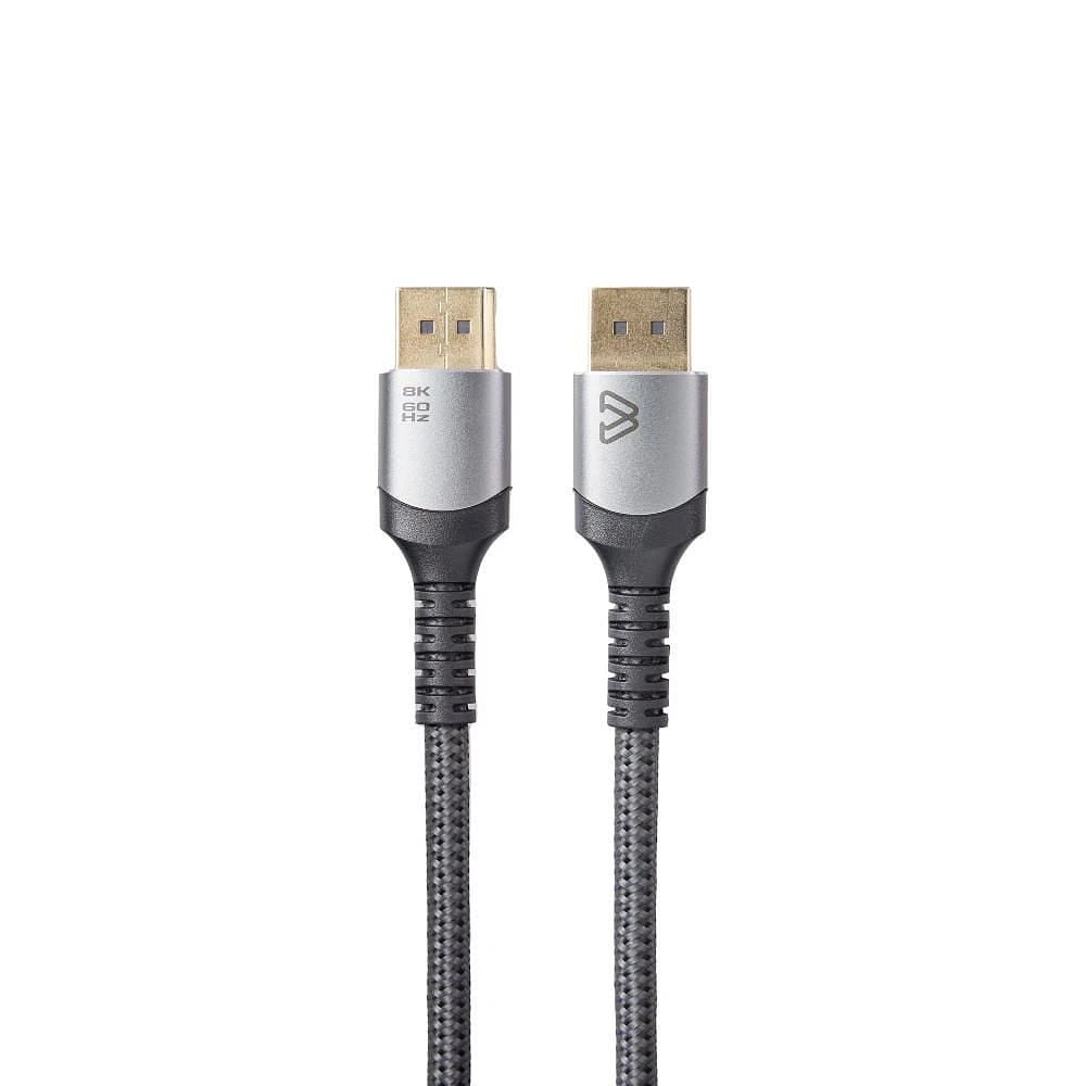 BlueDiamond câble PRO DisplayPort 8K - Ultra HD - 32.4Gbps - HDR Dynamique - DP 1.4 - 8K@60Hz, 4K@144Hz, 15pi