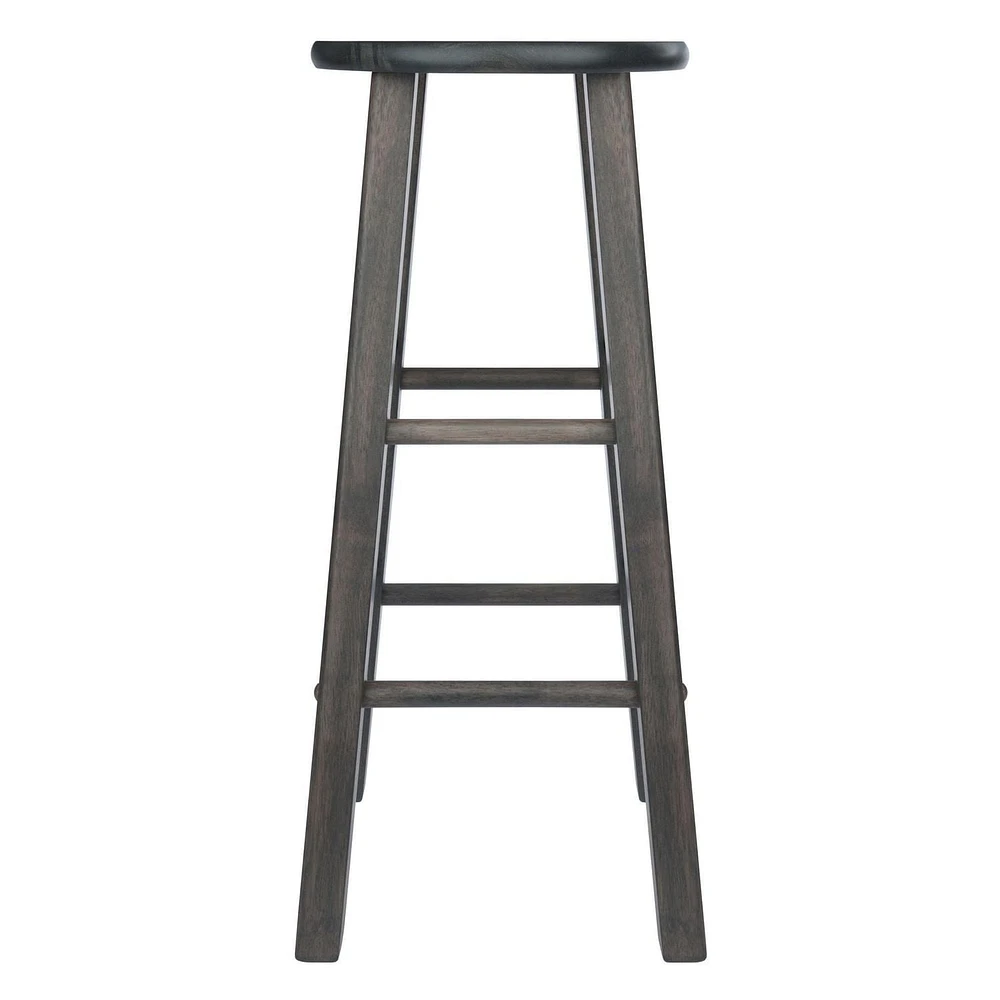 Winsome Element Tabouret de bar 29po Gris