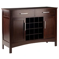 Winsome Buffet-armoire/desserte Gordon fini Cappuccino