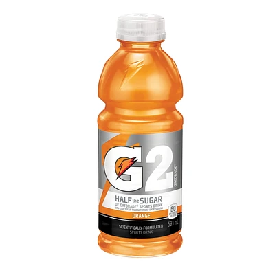 Gatorade G2 Orange Sports Drink 591mL, Bottle, 591mL