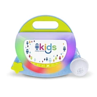 Singing Machine Kids Portable Shooting Star Sing-Along Speaker, with pre-recorded songs, sound effects.