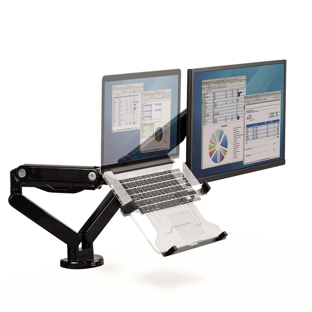 Accessoire ordinateur portable pour support articulé