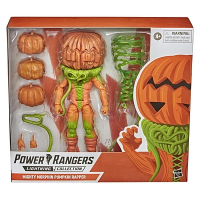 Power Rangers Lightning Collection Monsters Mighty Morphin Pumpkin Rapper 6-Inch Premium Collectible Action Figure Toy